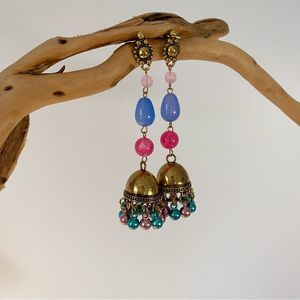3/$20 Jhumka Ethnic Tribal Custom Unique Handmade Earrings